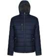 RG444 TRA241 Regatta Navigate Thermal Jacket Navy / Seal Grey colour image